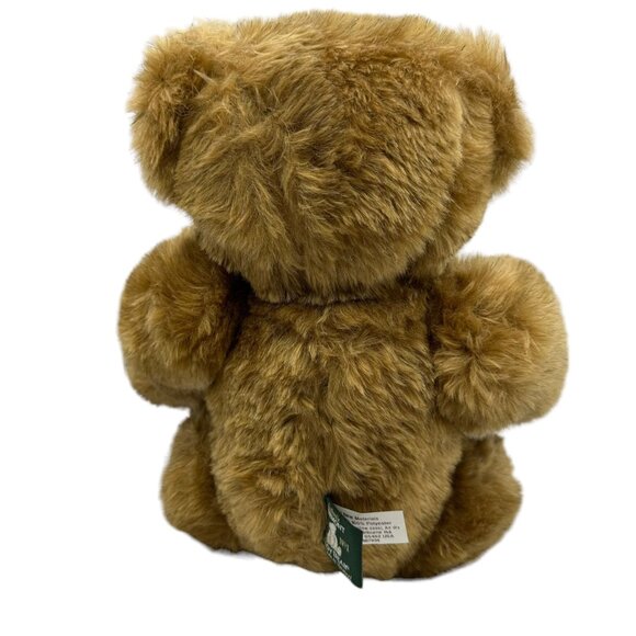 Vermont Teddy Bear Plush Apposable Jointed Arms and Legs Brown Handmade - Picture 3 of 8